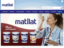 Tablet Screenshot of matilat.com.br